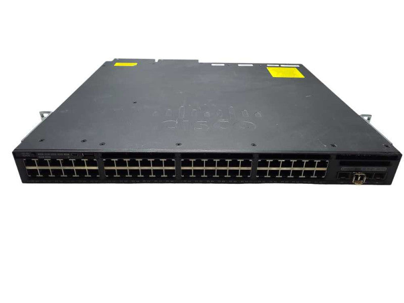 Cisco WS-C3650-48FQ-S Catalyst 3650 48 PoE Switch 4 x 10g Uplink READ $