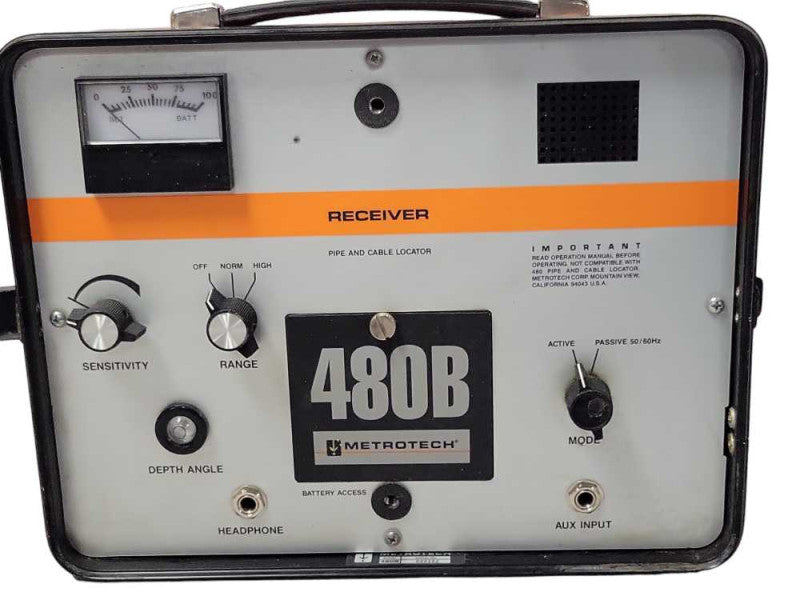 Metrotech 480B Pipe and Cable Locator Set, READ Q_