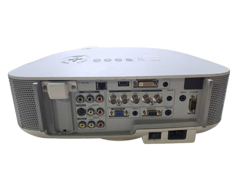 NEC NP1250 3LCD Projector 3700 Lumens HD 1080P | 211 HRs 90% Health