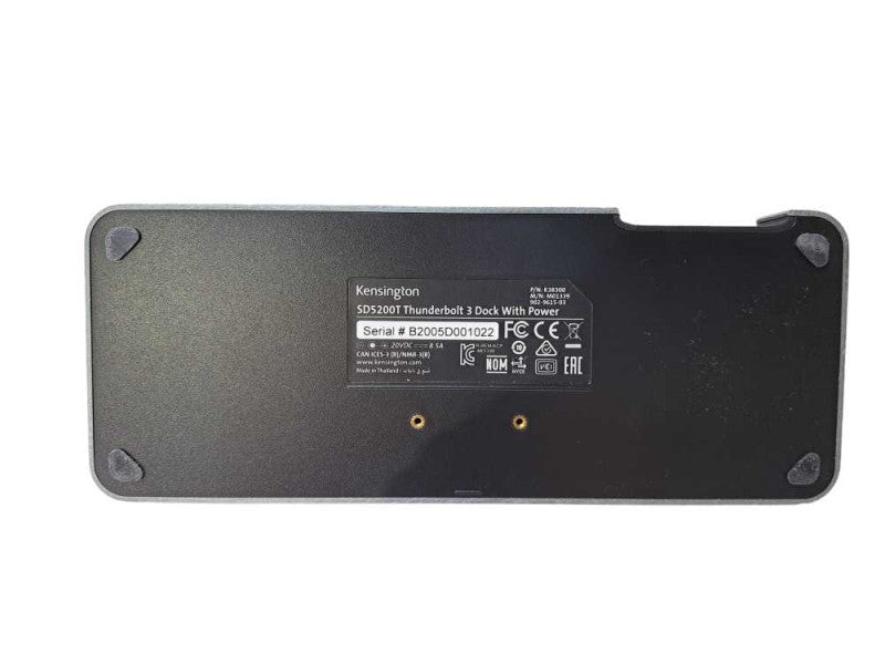 Kensington SD5200T | Thunderbolt 3 Docking Station 5K or 4K for Dual Monitors