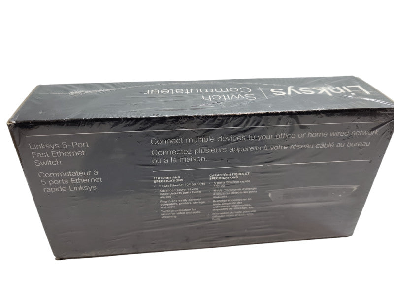 Cisco Linksys Ethernet Switch SE1500 5-Port Fast 10/100 &