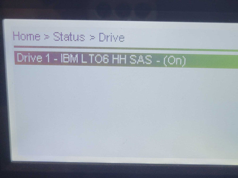 IBM LTO Ultrium 6-H 39U3428 SAS Internal Tape Drive _