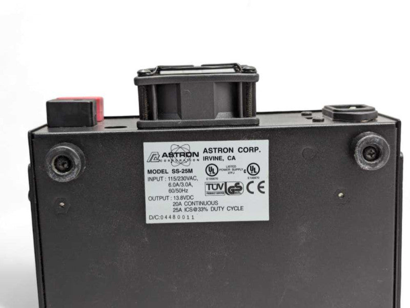 ASTRON SS-25M 13.8V 25A Desktop Power Supply  -