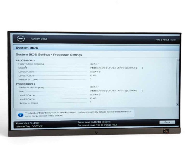 DELL PowerVault DL4000 2x Intel Xeon E5-2640 0 @ 2.50Ghz, 64GB RAM Plz READ  -