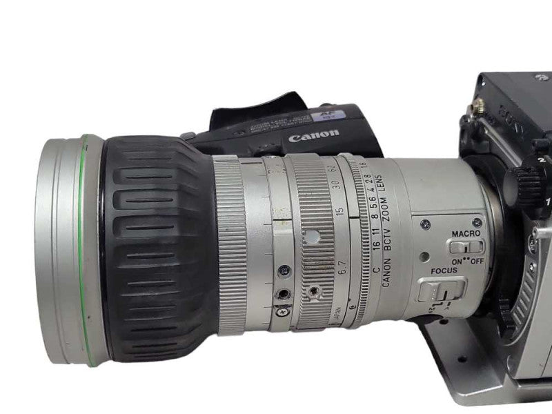 Sony HD Multi Purpose Camera HDC-X300 w/ Canon VCL-719BXS, BCTV zoom Lens SEE _