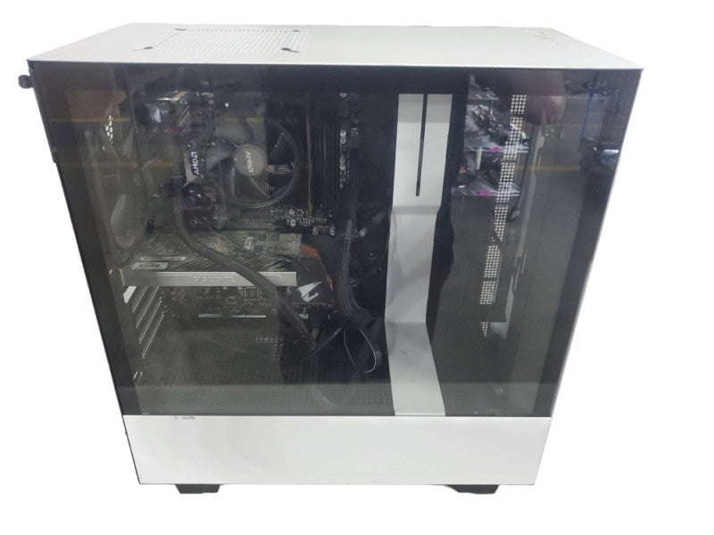 NZXT Tower PC, Gigabyte B450 Aorus ELITE, AMD Ryzen 5 Pro 2400G 8GB DDR4 |