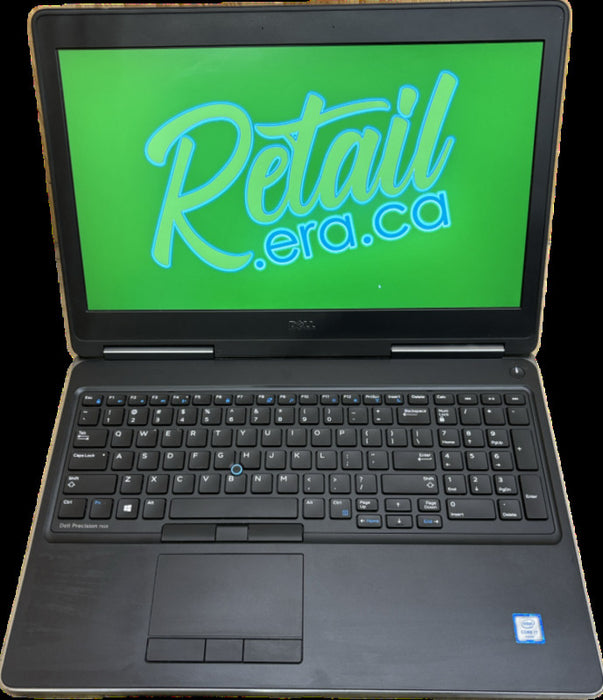 Dell Precision 7510 i7-6820HQ@2.7GHz QUADRO M2000M 4GB GPU 16GB 256SSD READ!