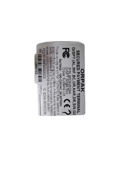 ORPAK Secured Payment Teerminal (800926294) OrSPT SIngle Box %
