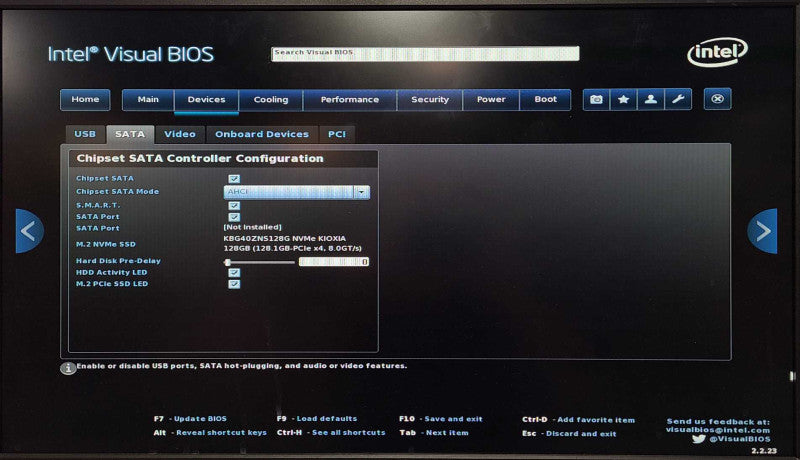 Intel BOXNUC7i5BNH, Intel i5-7260U 2.2GHz, 8GB DDR4 RAM, 128GB Nvme, WiFi