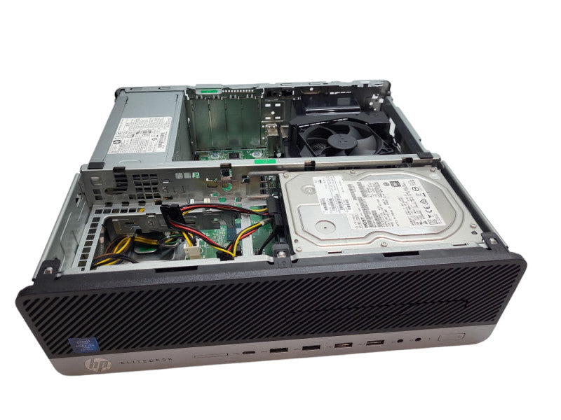 HP EliteDesk 800 G4 SFF i5-8500 3.00GHz, 8GB DDR4, 128GB M.2 SATA 2TB HDD &