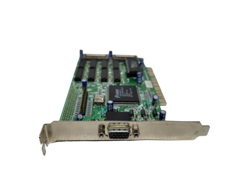 TRIDENT TGUI 9440 1MB PCI VGA DOS RETRO GAMING VIDEO CARD Exp to 2mb Vintage %