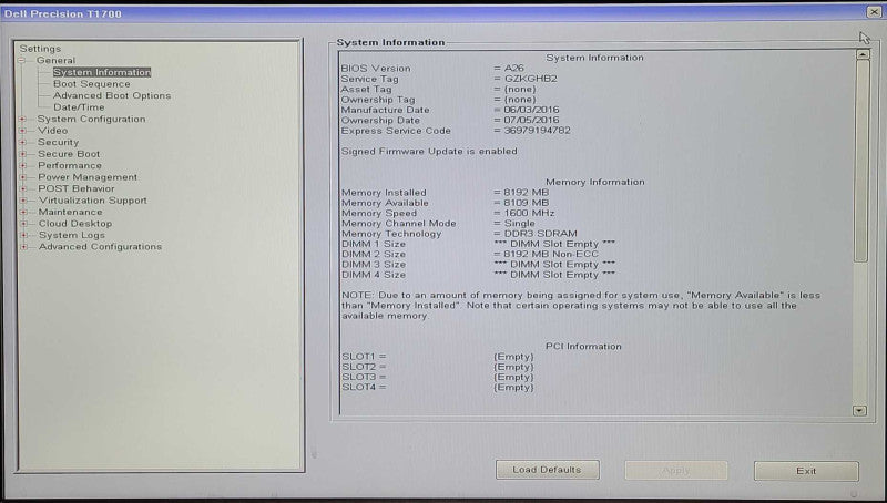 DELL Precision T1700 MT, Xeon E3-1226 V3 3.30Ghz, 8GB DDR3 RAM, ASUS EN210