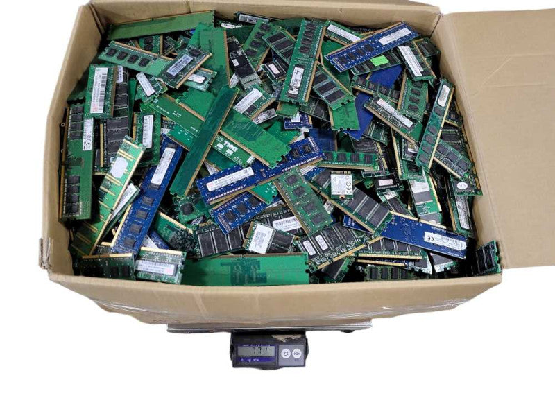 Scrap Non-Heat sink RAM/Memory 77.1lb/34.9KG AS-IS READ $