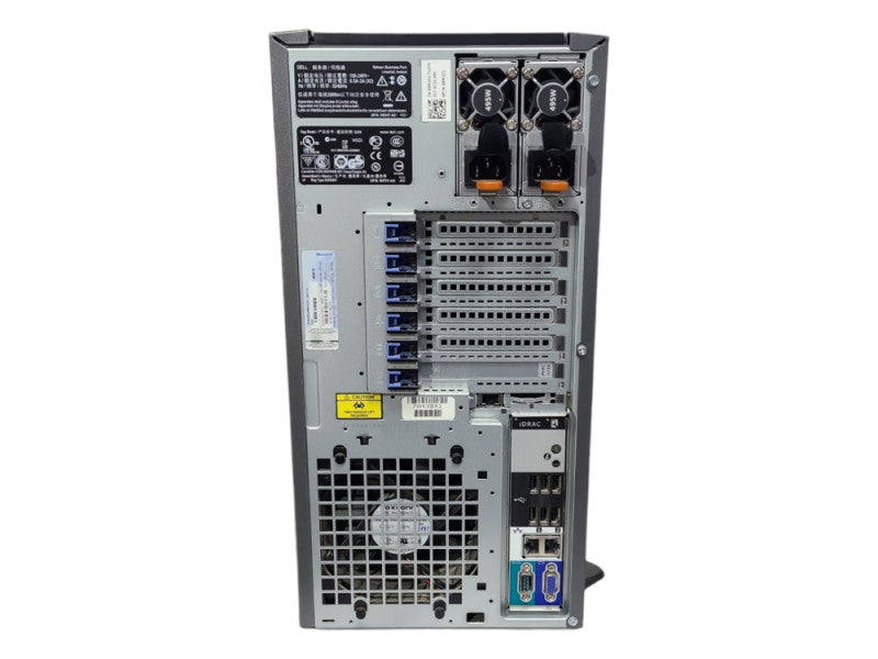 Dell PE T320, Xeon E5-1410 0 2.80GHz, 16GB RAM, PERC H710, 2x 495w PSU