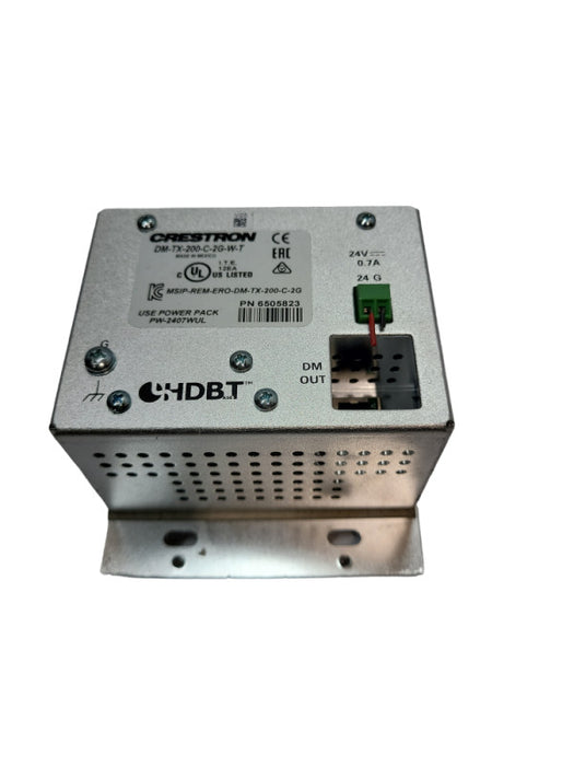 CRESTRON Wall Plate DM Transmitter DM-TX-200-C-2G-W-T HDMI, VGA &