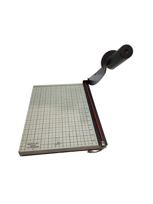 Vintage Boston Paper Cutter Trimmer 15\\" #26915 &