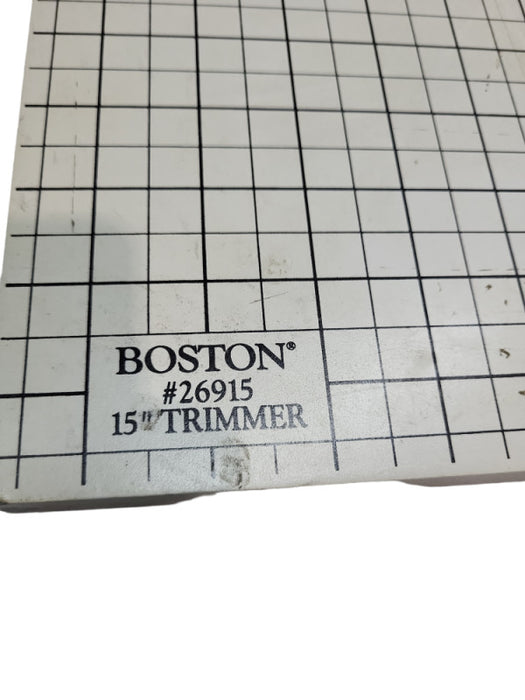 Vintage Boston Paper Cutter Trimmer 15\\" #26915 &