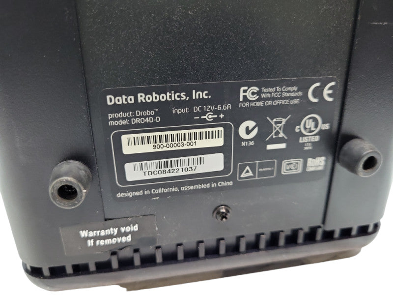 Data Robotics DROBO DRO4D-D 4-bay External Hard Drive Storage &