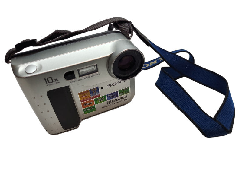 Sony FD Mavica MVC-FD75 0.3MP Optical 10x Zoom Digital Still Camera &