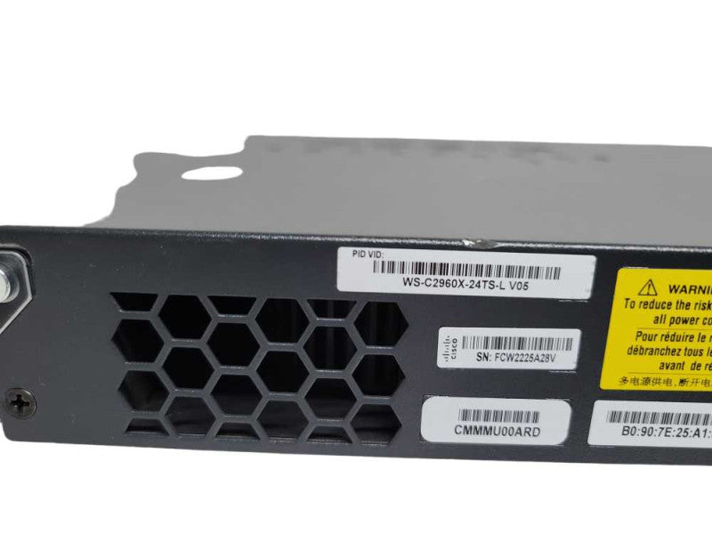 Cisco WS-C2960X-24TS-L 24-Port Gigabit Managed Switch  Q%