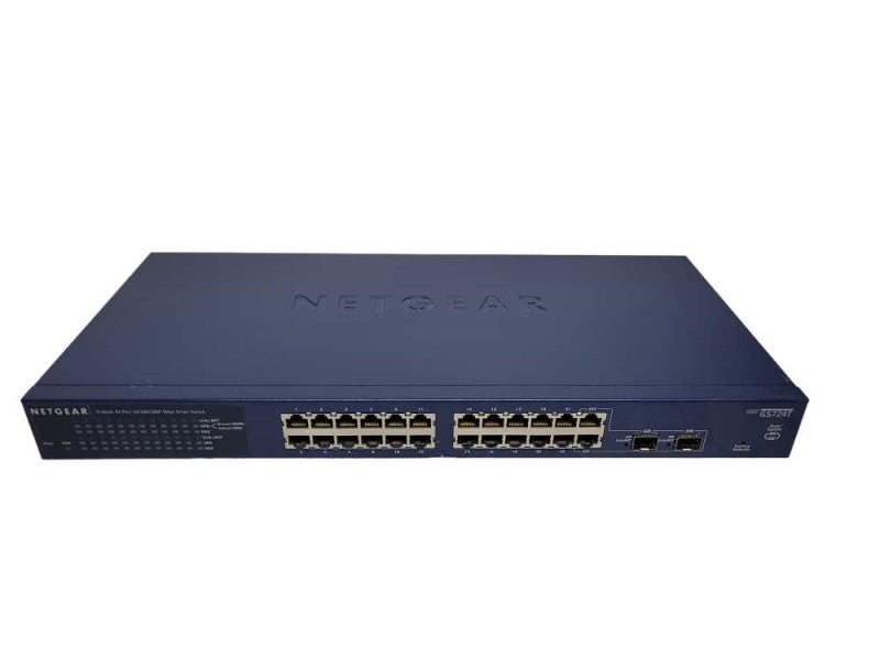NETGEAR ProSafe 24-Port 10/100/1000 Smart Switch (GS724T v2) %