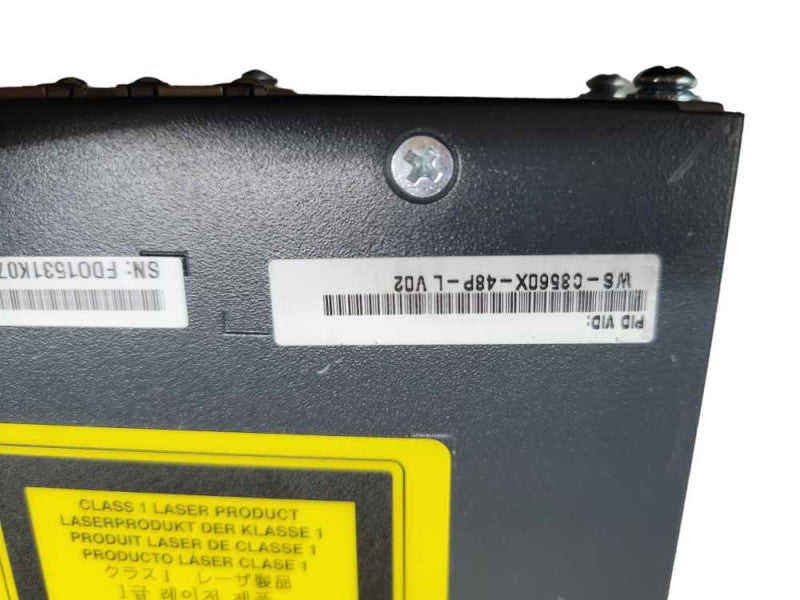 Cisco WS-C3560X-48P-L V02 48-Port PoE Gigabit Switch Q%