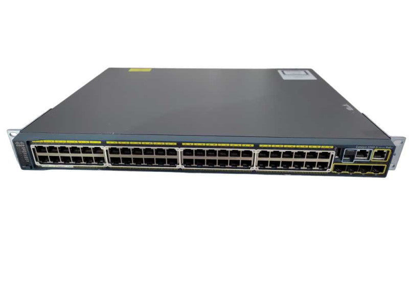 Cisco WS-C2960S-48FPS-L V04 48-Port PoE+ Managed Gig Switch !