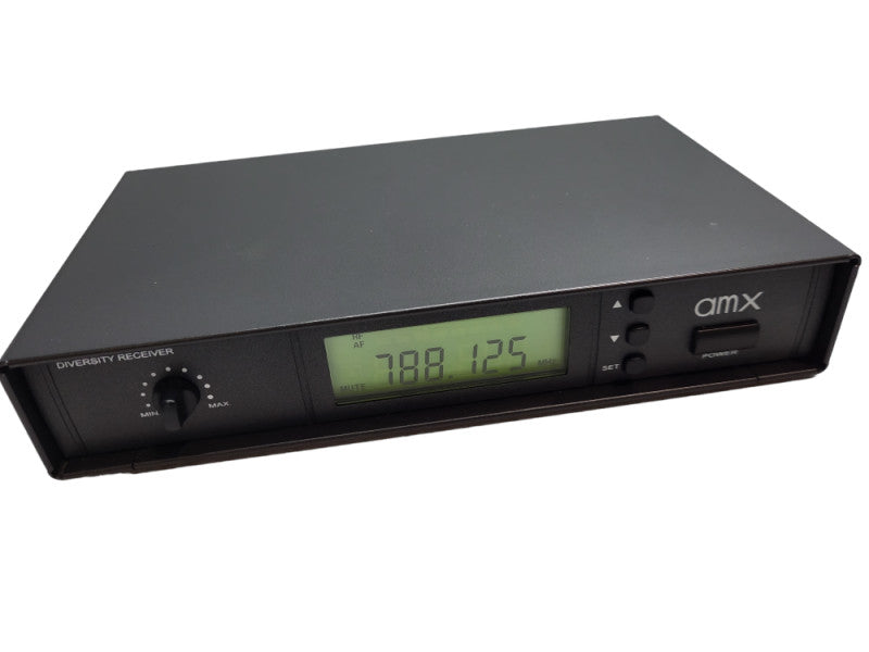 AMX AW-604 UHF Wireless Microphone System 600-960MHz &