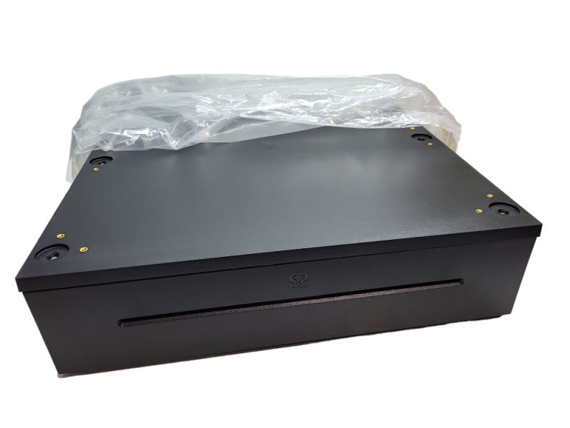 NCR 2171-2900-9090 24V Black 3-Position Key Full Size Cash Drawer *NO TILL*  &
