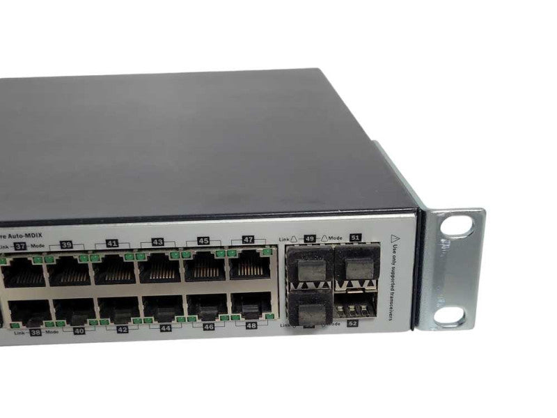 HP 2530-48G PoE+ J9772A 48 PORT Gigabi PoE SWITCH W/ RACK EARS _