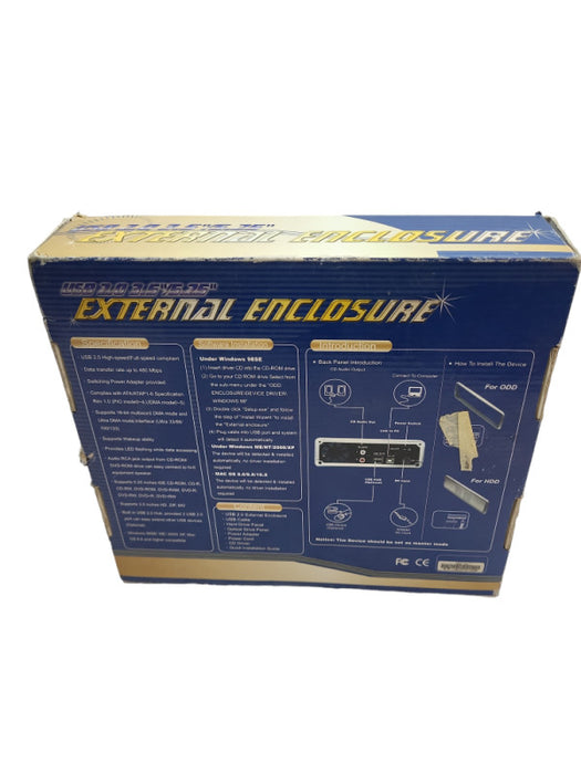 External Enclosure HDD &