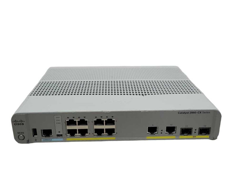 Cisco WS-C2960CX-8TC-L 8-Port Gigabit Managed switch _