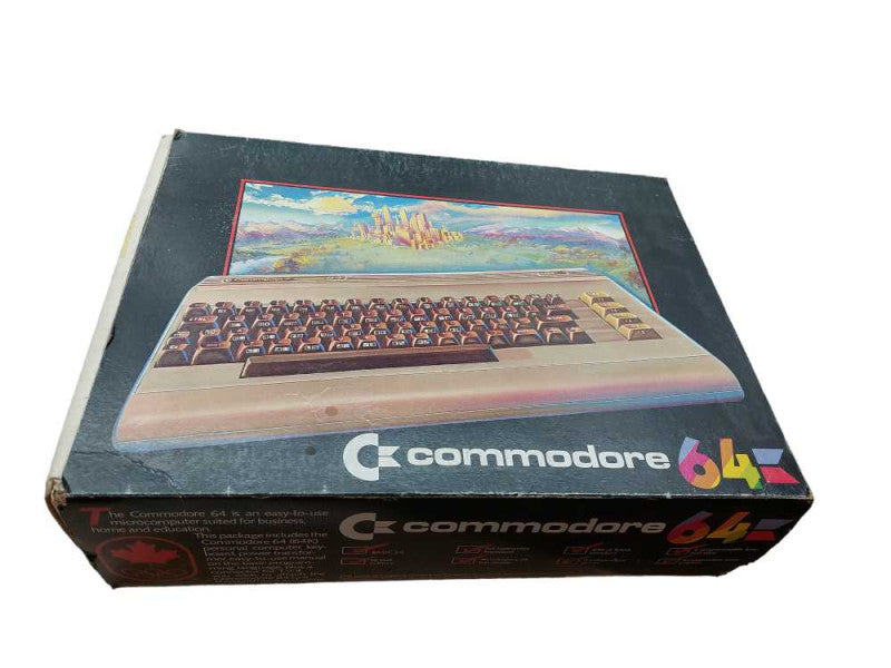 Vintage Commodore 64 Model: C64 Boxed with styrofoam insert =