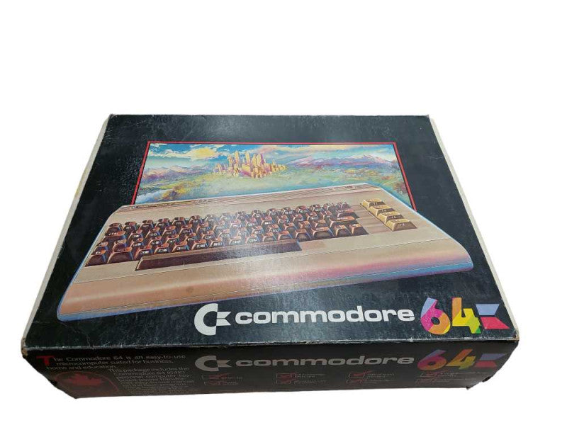 Vintage Commodore 64 Model: C64 Boxed with styrofoam insert =