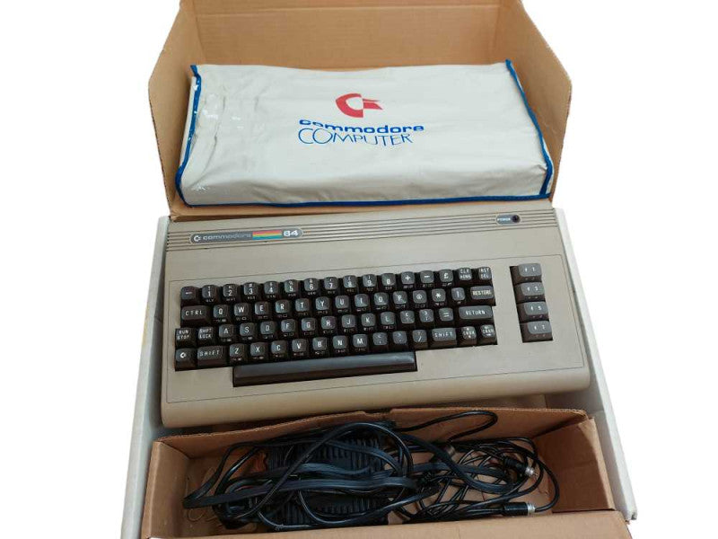 Vintage Commodore 64 Model: C64 Boxed with styrofoam insert =