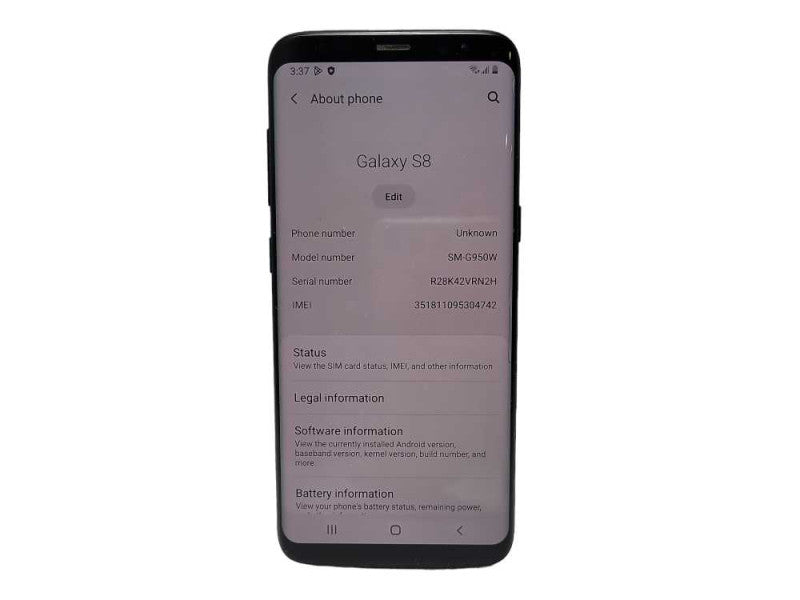 Samsung Galaxy S8 64GB (SM-G950W) - READ $