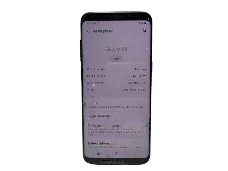 Samsung Galaxy S8 64GB (SM-G950W) - READ $