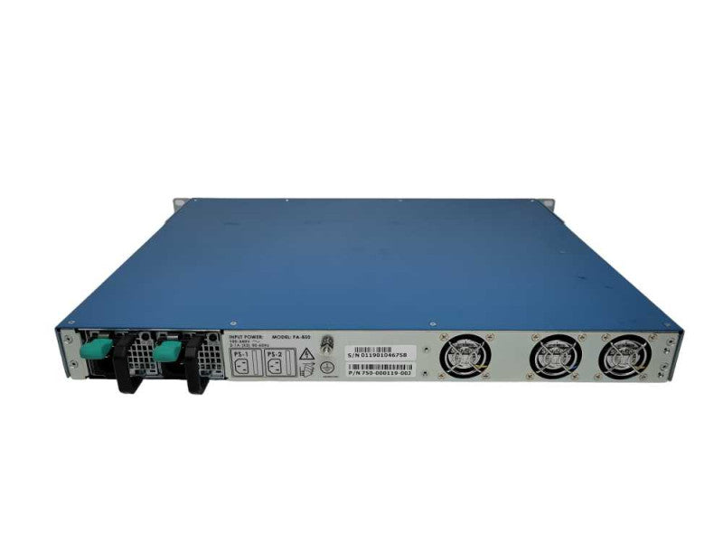 Palo Alto Networks PA-850 Enterprise Firewall VPN Gateway 2X PSU %
