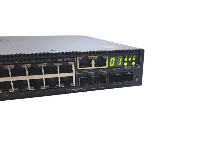 Dell N3048P | 48-Port Gigabit PoE+ Managed Switch | 2x 10G SFP+ 1x 1100W PSU