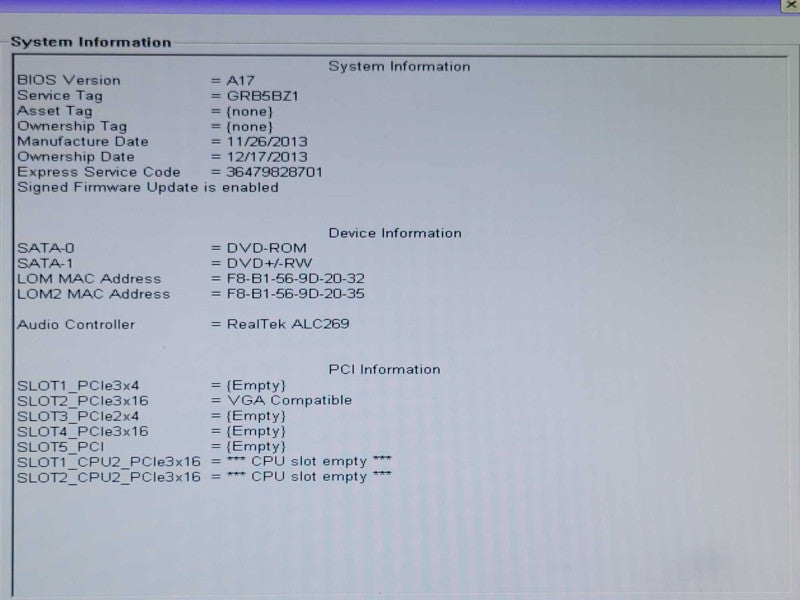 Dell Precision T7600, 1x Xeon E5-2687W 3.1GHz 8C, 16GB RAM, QUADRO K5000 GPU _