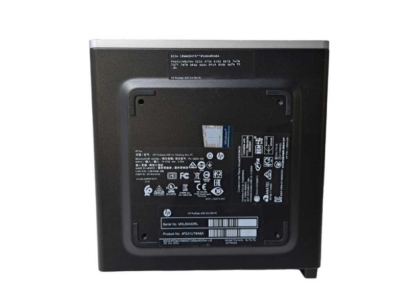 HP ProDesk 600 G4 DM USFF | i5-8500T @2.1GHz 6C, 8GB DDR4, 256GB NVMe