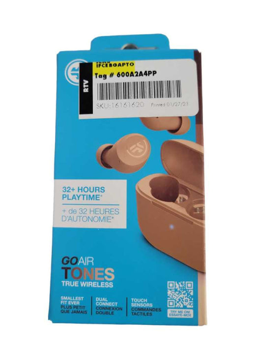JLab Go Air Tones Wireless Bluetooth In-Ear Earbuds 7572W Q!