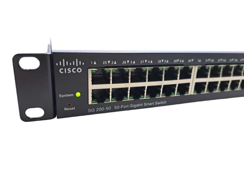 Cisco SG200-50 | 50-Port Gigabit Smart Switch | 2x SFP