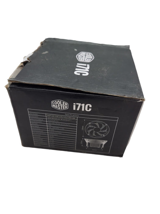 Cooler Master i71C RGB Intel CPU Air Cooler 120 mm for LGA 115x LGA1200 &