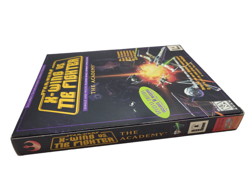 Star Wars X-Wing vs. The Fighter 2 CD Computer Game Lucas Arts &
