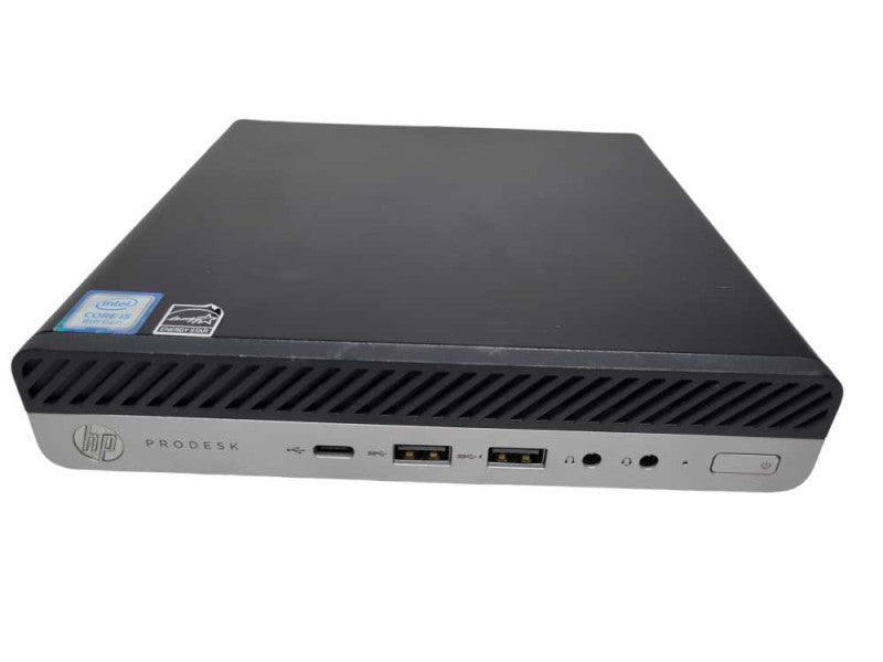 HP ProDesk 600 G4 - Intel Core i5-8500T | 8GB RAM | 512G NVMe + PWR %