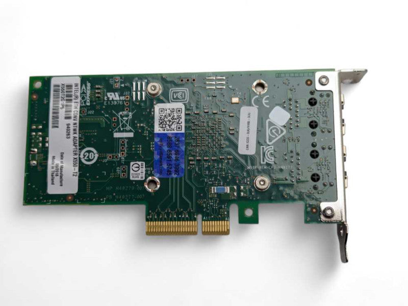 X550-T2 Intel 10Gb RJ45 Ethernet Converged PCIe Network X550T2 Q-