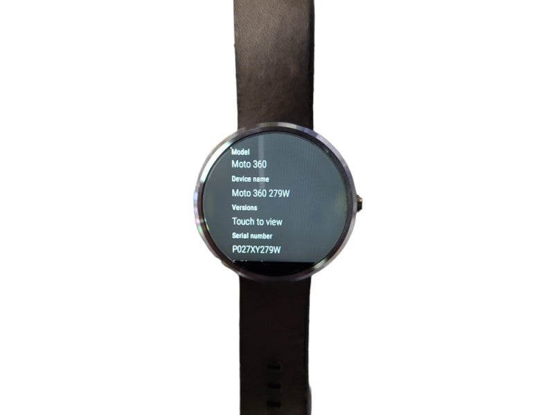 MOTOROLA MOTO 360 WR IP67 Heart Rate Pedometer Smart Watch