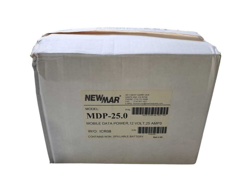 New Open Box | NEWMAR MDP-25.0 Mobile DC UPS Backup Power System