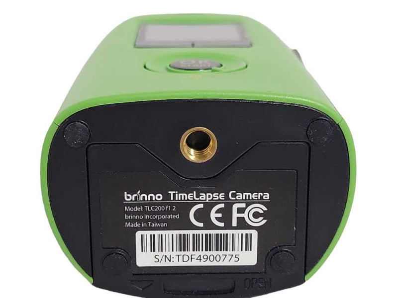 Brinno TLC200 f1.2 Time Lapse Video Camera w/ Case, NO SD Card/Batteries _